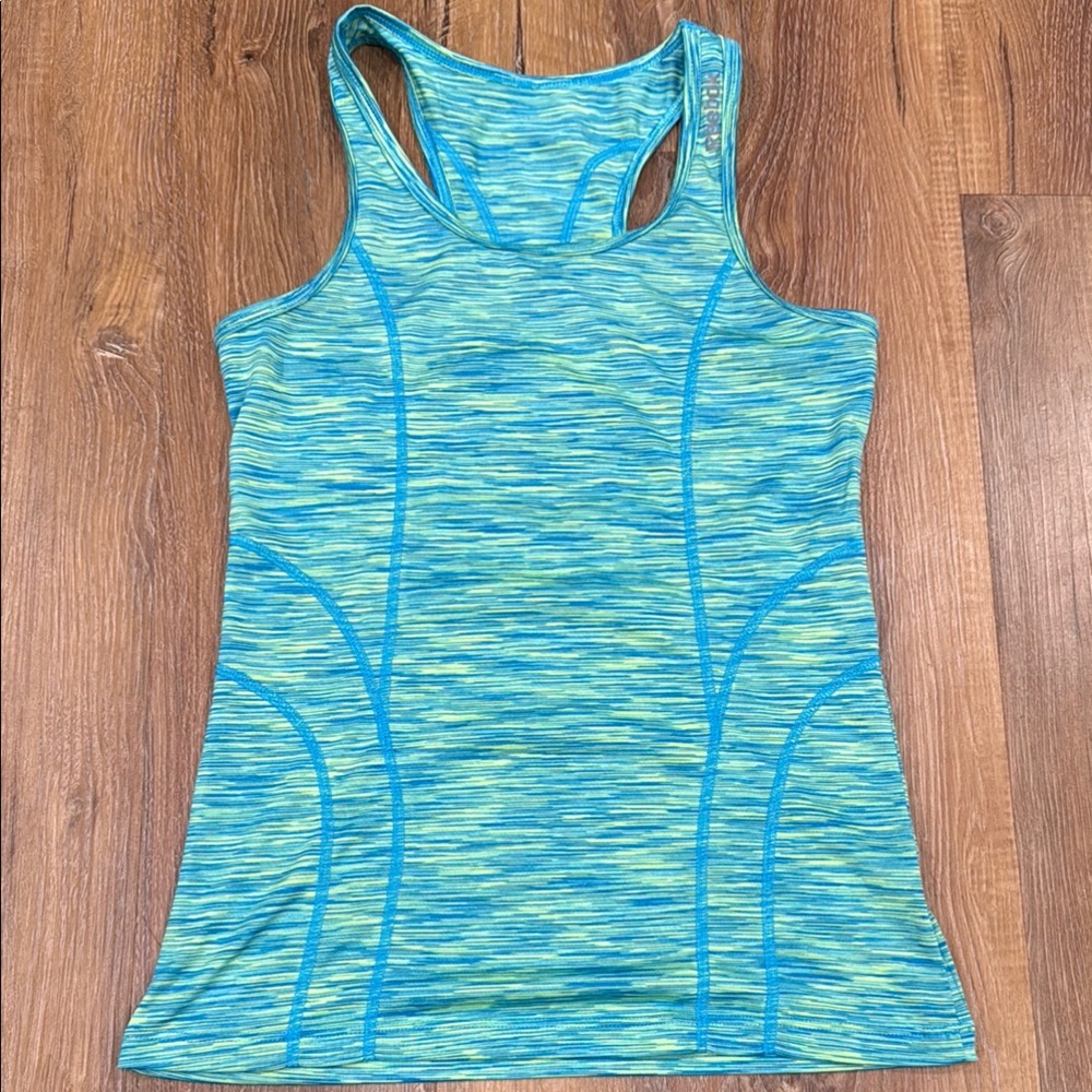 Reebok Speed Wick Womens Sleeveless Racerback Athletic Tank Top (Size: XS) EUC